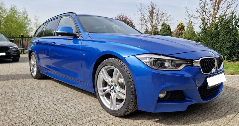 BMW Seria 3 cena 89913 przebieg: 118000, rok produkcji 2019 z Łódź małe 407